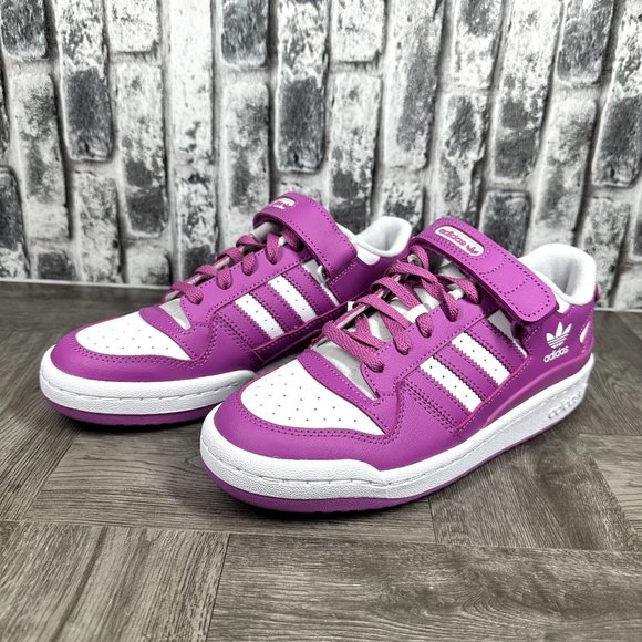 NEW Adidas Forum Low GX9696 Youth size 7/Women size 8.5 - Picture 6 of 10